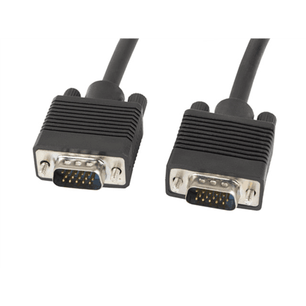 Lanberg VGA Cable, Dual-Shielded Ferrite Core | CA-VGAC-10CC-0018-B | VGA to VGA | 1.8 m