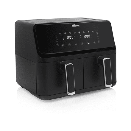 Tristar Double Basket Airfryer | FR-9026 | Power 2700 W | Capacity 8 L | Black