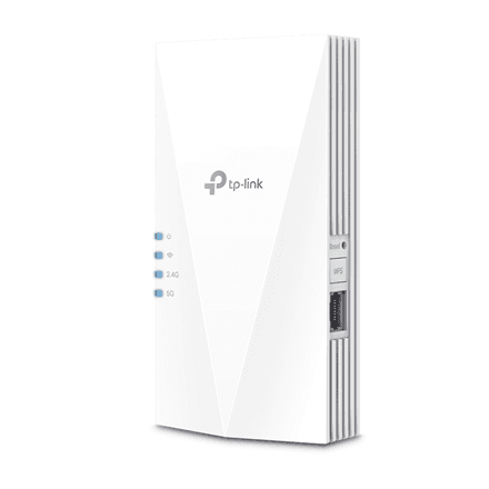 TP-LINK | AX1800 Wi-Fi 6 Range Extender | RE600X | 802.11ax | 2.4GHz/5GHz | Ethernet LAN (RJ-45) ports 1 | MU-MiMO Yes | no PoE | Antenna type 2xInternal