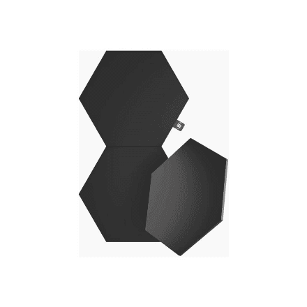Nanoleaf | Shapes Black Hexagon Expansion pack (3 panels) | 42 W | WiFi