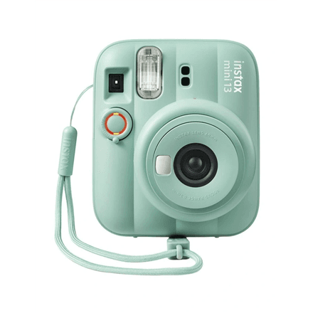 Fujifilm Instant Camera | Instax mini 13 + Instax Mini Glossy (10pl) | Green | 0.3m - ∞ | 800