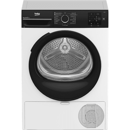 BEKO Dryer Machine | BM3T37249WBB | Energy efficiency class C | Front loading | 7 kg | Digital | Depth 54.5 cm | White