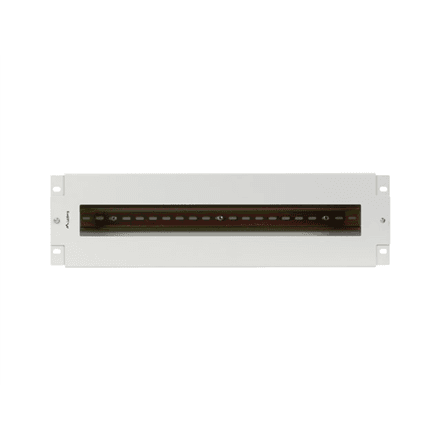 Lanberg 19" 3U Voltage Distrubution Panel with Din Rail TS-35 | Grey