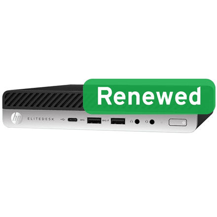 HP Renewed Grade A | EliteDesk 800 G4 | Intel Core i5 | i5-8500T | 8 GB | SSD | 256 GB | Intel UHD Graphics 630 | Windows 11 Pro