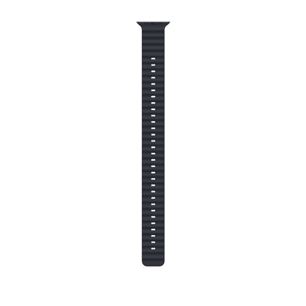 Apple | Ocean Band Extension | 49 | Midnight | Fluoroelastomer | Strap fits 130–200mm wrists