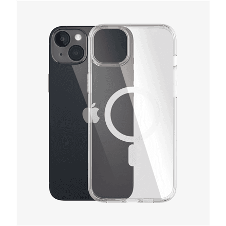 PanzerGlass | HardCase MagSafe Compatible | Apple | iPhone 14 Plus | Clear | MagSafe compatible; Military Grade Standard; 100% recycled frame material