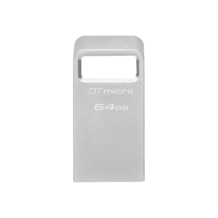 Kingston | USB 3.2 Flash Drive | DataTraveler micro | 64 GB | USB Type-A | Silver