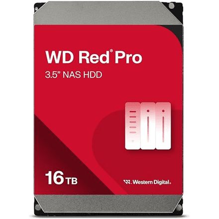 16TB WD161KFGX WD Red Pro NAS 7200 RPM 512MB | QNAP