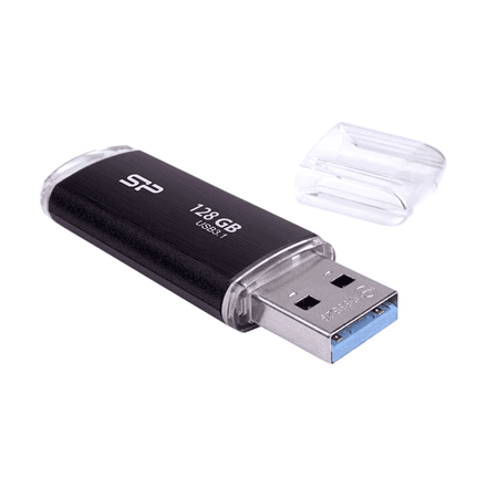 Silicon Power | USB 3.1 Flash Drive | Blaze B02 | 128 GB | USB Type-A | Black