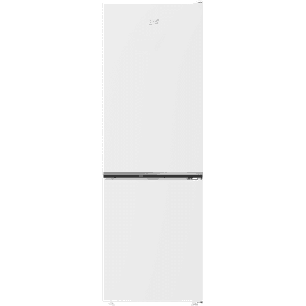 BEKO Refrigerator | B3RCNA344HW1 | Energy efficiency class E | Free standing | Combi | Height 179.6 cm | No Frost system | Fridge net capacity 209 L | Freezer net capacity 92 L | Display | 37 dB | White