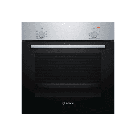 Bosch | Oven | HBF010BR1S | 66 L | A | Multifunctional | Manual | Knobs | Height 59.5 cm | Width 59.4 cm | Stainless steel