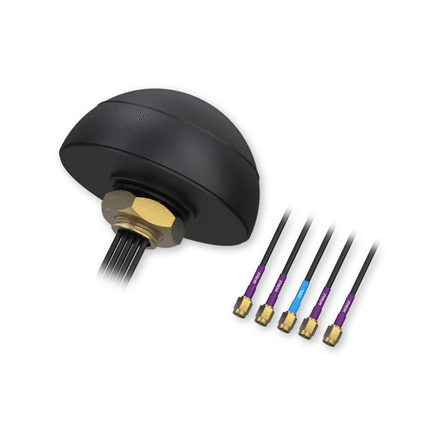 Teltonika Combo Quad Mobile/GNSS Roof SMA Antenna | PR1KCL28 | Screw mounted | Gain 28±2 dB | 698-960/1710-2690 GHz | Antenna connector type SMA Male