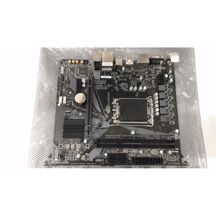 SALE OUT. Gigabyte H610M S2H V2 1.0 | Processor family Intel | Processor socket LGA1700 | DDR5 DIMM | Supported hard disk drive interfaces M.2, SATA | Number of SATA connectors 4 | REFURBISHED, WITHOUT ORIGINAL PACKAG...