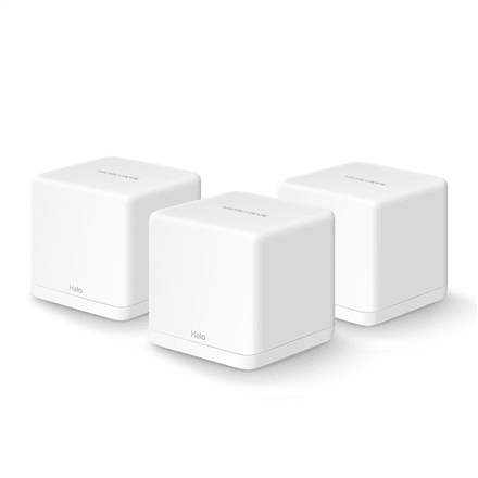 Mercusys | AC1300 Whole Home Mesh Wi-Fi System | Halo H30G (3-Pack) | 802.11ac | 400+867 Mbit/s | Ethernet LAN (RJ-45) ports 2 | Mesh Support Yes | MU-MiMO Yes | No mobile broadband