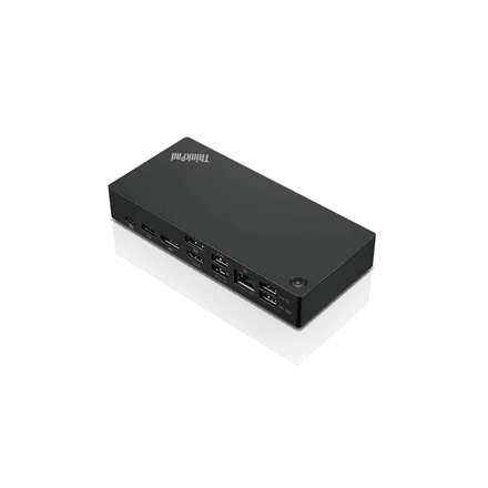 Lenovo | ThinkPad Universal USB-C Dock - EU | Docking station | Ethernet LAN (RJ-45) ports 1 | VGA (D-Sub) ports quantity 1 | DisplayPorts quantity 2 | USB 3.0 (3.1 Gen 1) Type-C ports quantity 1 | USB 3.0 (3.1 Gen 1)...