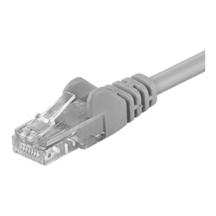 Goobay | CAT 6 patch cable, U/UTP | Grey RJ45 male (8P8C) | RJ45 male (8P8C)