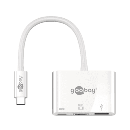 Goobay | USB-C to HDMI/USB-C/USB-A 3.0 Multiport Adapter | USB-C to HDMI