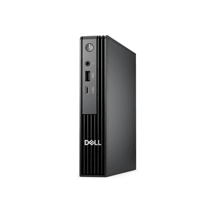 Dell Pro | QCM1250 | Desktop | Micro | Intel Core i3 | i3-14100T | Internal memory 8 GB | DDR5 | 512 GB | Keyboard language No keyboard | Windows 11 Pro | Warranty 36 month(s)