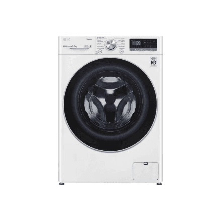 LG | Washing Machine With Dryer | F2DV5S7S1E | Energy efficiency class D | Front loading | Washing capacity 7 kg | 1200 RPM | Depth 46 cm | Width 60 cm | Display | LED | Drying system | Drying capacity 5 kg | Steam fu...