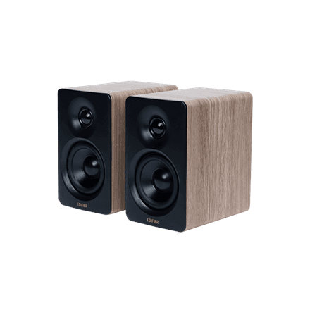 Edifier Compact Desktop 2.0 Speakers | M60 | 66 W | Bluetooth | Wireless connection | Classic Oak