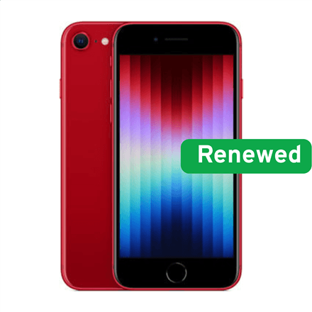 Apple Renewed Grade C | Apple iPhone SE (2022) | Red | 4.7 " | Retina HD | A15 Bionic | 4 GB | 64 GB | iOS
