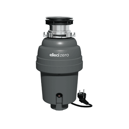 Elleci TDZ060GR Zero 60 Series | Kitchen Waste Grinder | 860 ml | 2500 RPM | Gray