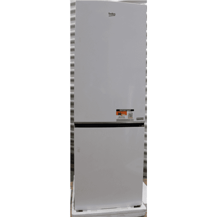 SALE OUT. BEKO Refrigerator | B3RCNA344HW1 | Energy efficiency class E | Free standing | Combi | Height 179.6 cm | No Frost system | Fridge net capacity 209 L | Freezer net capacity 92 L | Display | 37 dB | White | DA...