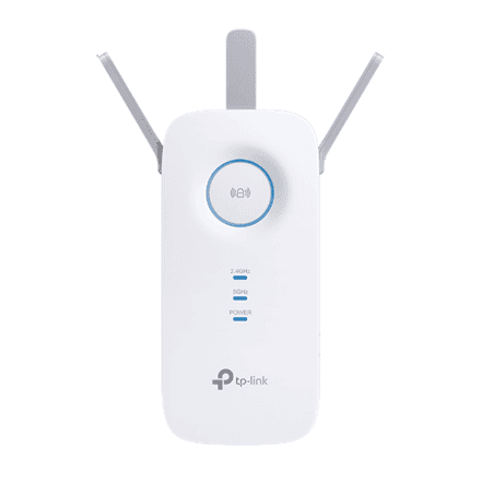 TP-LINK | AC1900 Wi-Fi Range Extender | RE550 | 802.11ac | 2GHz/5GHz | 600+1300 Mbit/s | 10/100/1000 Mbit/s | Ethernet LAN (RJ-45) ports 1 | MU-MiMO No | no PoE | Antenna type 3xExternal