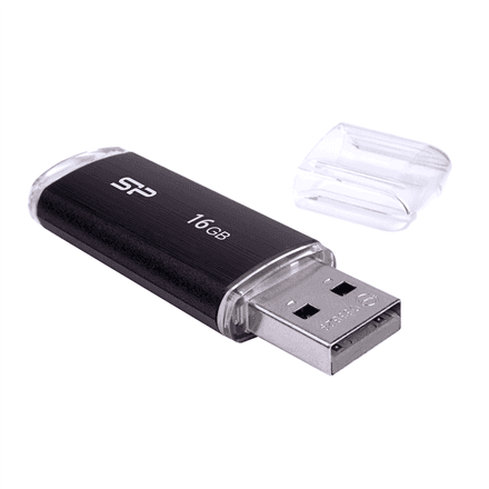 Silicon Power | Ultima U02 | 16 GB | USB Type-A | Black