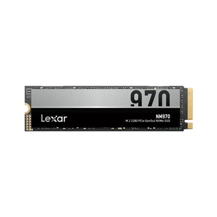 Lexar SSD | NM970 | 512 GB | SSD form factor M.2 2280 | Solid-state drive interface PCIe Gen 5X4 | Read speed 9900 MB/s | Write speed 5000 MB/s