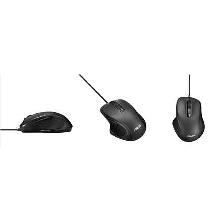 Asus | Ergonomic Mouse | UX300 PRO | Wired optical | Wired optical mouse | USB 2.0 | Black