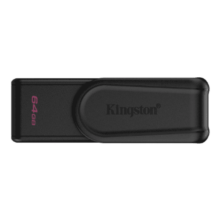 Kingston USB Flash Drive | DataTraveler Exodia S | 64 GB | USB Type-A | Black