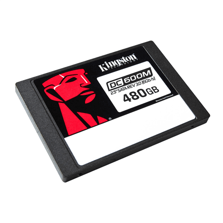 QNAP DC600M | 480 GB | SSD form factor 2.5" | Solid-state drive interface SATA Rev. 3.0 | Read speed 560 MB/s | Write speed 470 MB/s