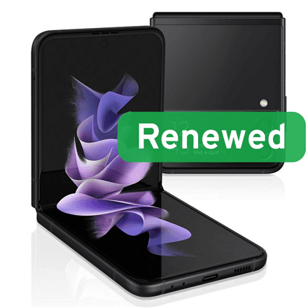 Samsung Renewed Grade C | Galaxy Z Flip 3 | Phantom Black | 6.7 " | 128 GB | 5G