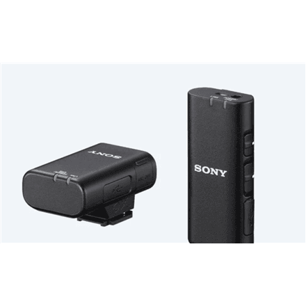 Sony | Wireless Bluetooth Microphone | ECM-W2BT | Omnidirectional; Clear, cable-free digital transmission; High-quality audio transmission from microphone to receiver; 9 hours battery life; Stable, uninterrupted audio...