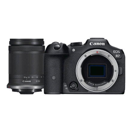 Canon | D.CAM EOS R7 RF-S 18-150 IS STM EU26 (AIP2) | Megapixel 32.5 MP | Image stabilizer | ISO sensitivity (max) 32000 | Wi-Fi | Video recording | Manual | CMOS | Black