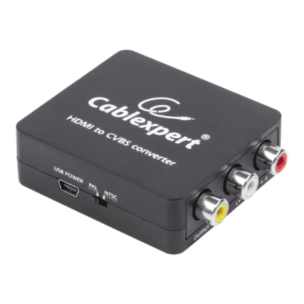 Gembird DSC-HDMI-CVBS-001 HDMI to CVBS (+ stereo audio) Converter | Cablexpert