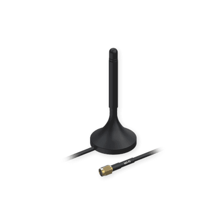 Teltonika Wi-Fi Magnetic SMA Antenna | PR1KRF30 | Magnetic | Gain 3 dB | 2400-2500 GHz | Antenna connector type RP-SMA Male