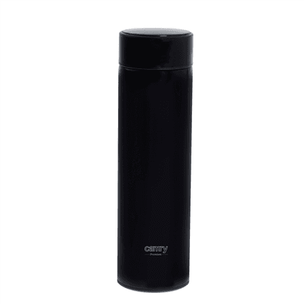 Camry | Thermal Flask | CR 4507bk | Capacity 0.473 L | Material Stainless steel/Silicone | Black
