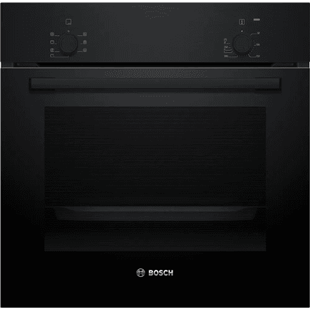 Bosch Oven | HBF010BA1 | 66 L | Electric | Manual | Knobs | Height 59.5 cm | Width 59.4 cm | Black