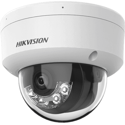 Hikvision DS-2CD2387G2H-LIU F2.8, J Black,, DOME, 8MP, 2.8mm(102°), Hybrid light, IR+LED pašv., ColorVu + AcuSense, integruotas mikrofonas, | Hikvision