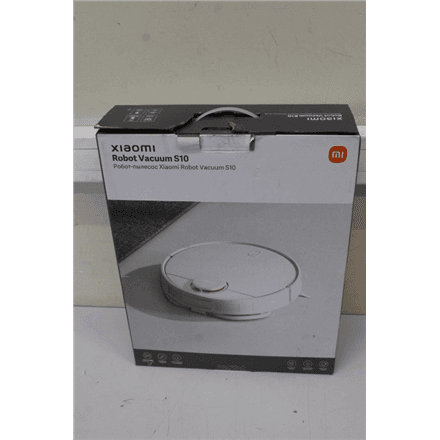 SALE OUT. | Xiaomi | Robot Vacuum | S10 EU | Wet&Dry | Operating time (max) 130 min | Lithium Ion | 3200 mAh | Dust capacity 0.30 L | 4000 Pa | White | USED AS DEMO, DAMAGED PACKAGING, MISSING POWER STATION