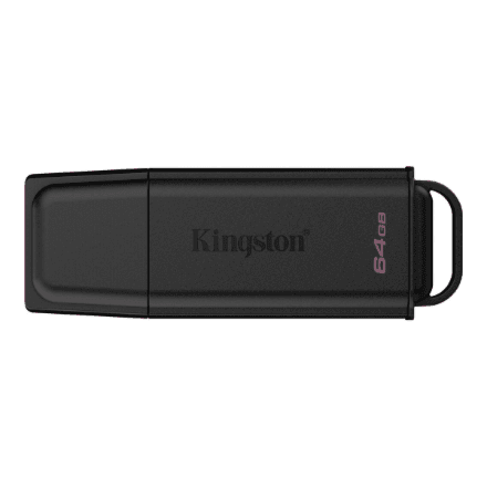 Kingston USB Flash Drive | DataTraveler Exodia | 64 GB | USB Type-A | Black