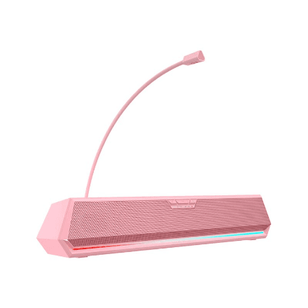 Edifier 7.1 Surround Gaming Speaker | G1500 BAR | 2.5 W + 2.5 W | Bluetooth | Wireless connection | Pink