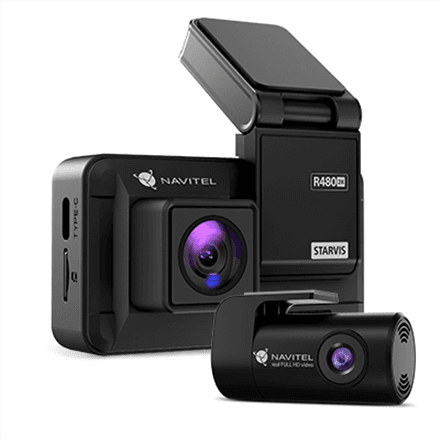 Navitel | Dashcam with 2K video quality | R480 2K | 320 х 240 | Maps included