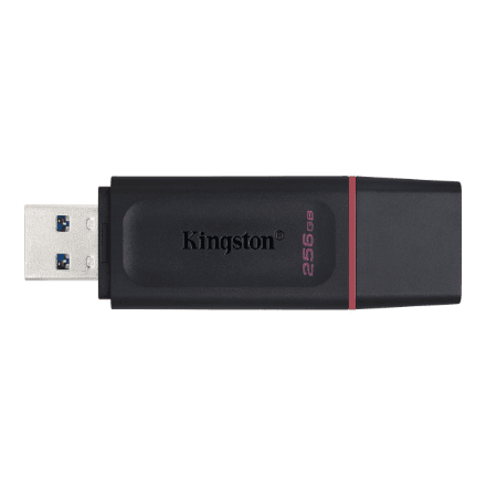 Kingston | USB Flash Drive | DataTraveler Exodia | 256 GB | USB Type-A | Black