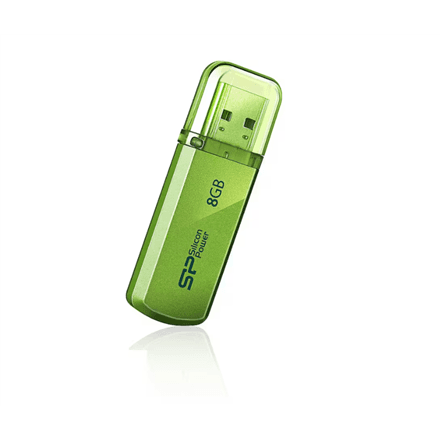 Silicon Power | Helios 101 | 8 GB | USB Type-A | Green