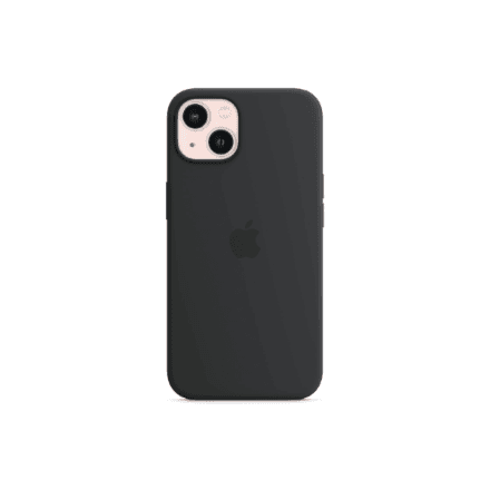 Apple iPhone 13 Silicone Case with MagSafe - Midnight | Apple