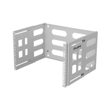 Lanberg Folding Bracket Wall-mount 19" 6U | FB01-5406-10S | Grey