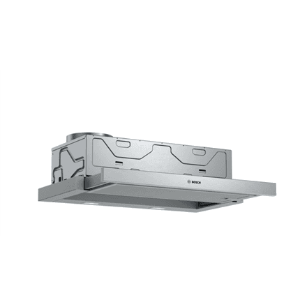 Bosch | Hood Serie 4 | DFM064A53 | Telescopic | Energy efficiency class A | Width 60 cm | 270 m³/h | Push Buttons | LED | Silver